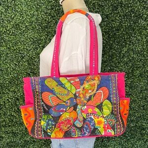 Vibrant Multicolor Women's Tote Bag